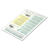 Physiologische Säugling-Pflege-Ableitung (Spanisch Notizblock (angewinkelt)