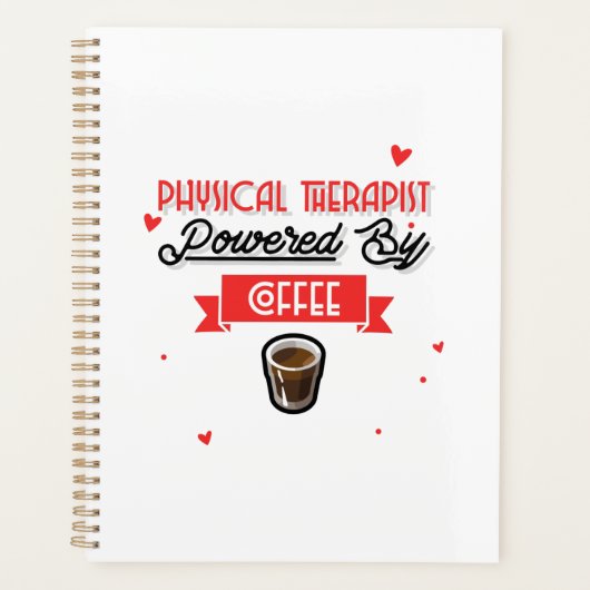 Physiotherapeut, angetrieben von Kaffee Planer (Vorderseite)