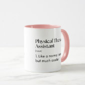 Physiotherapeut Assistant Funny Definition Tasse (VorderseiteRechts)