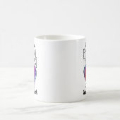 Physiotherapeut Assistant Gefärbte Krawatte Herz Kaffeetasse (Mittel)