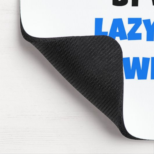 Physiotherapeut bei wöchentlichem Lazy-Hintern bis Mousepad (Ecke)