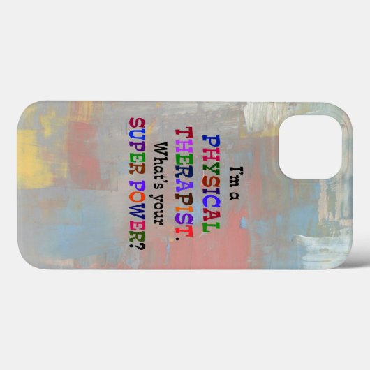 Physiotherapeut Case-Mate iPhone Hülle (Rückseite (Horizontal))