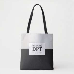 Physiotherapeut DPT individuell angepasstes Silver Tasche