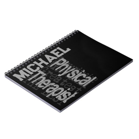 Physiotherapeut Extraordinär CUSTOM Notizblock (Linke Seite)