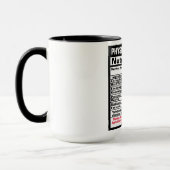 Physiotherapeut Funny Gift Tasse (Links)