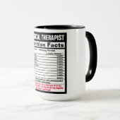 Physiotherapeut Funny Gift Tasse (VorderseiteRechts)