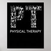 Physiotherapeut Geschenk PT Monat Poster (Vorne)