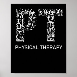 Physiotherapeut Geschenk PT Monat Poster