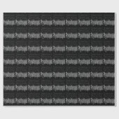 Physiotherapeut Geschenkpapier (Flach)