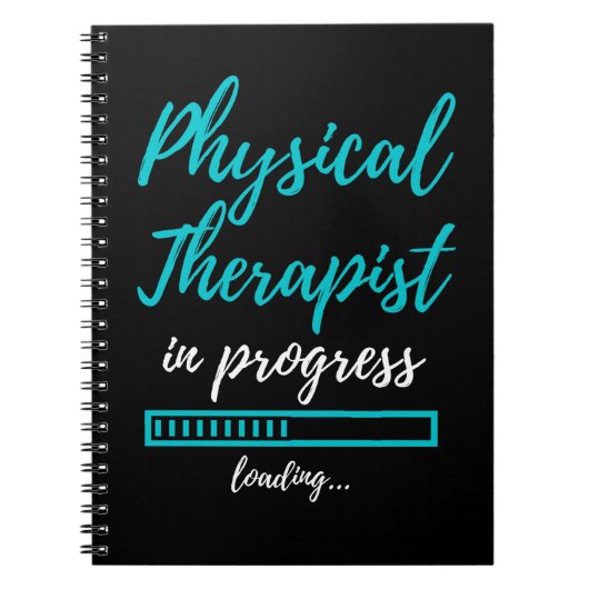 Physiotherapeut im Werden Notizblock (Vorderseite)
