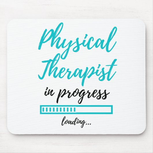 Physiotherapeut in Progress 2 Mousepad (Vorne)