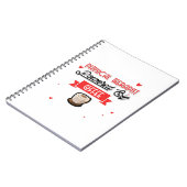 Physiotherapeut mit Kaffee Notizblock (Linke Seite)