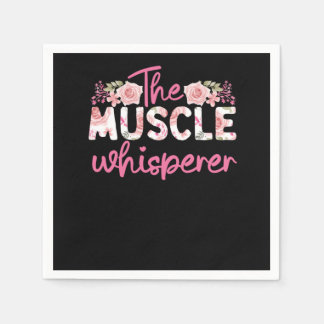 Physiotherapeut Muskel Whisperer Rose Serviette