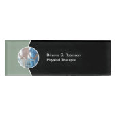 Physiotherapeut Namenschild (Vorderseite)