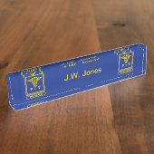 Physiotherapeut Namensplakette (Seite)