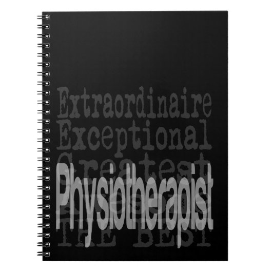 Physiotherapeut Notizblock (Vorderseite)