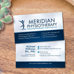 Physiotherapeut - Physiotherapie  Visitenkarte