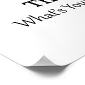 Physiotherapeut Poster (Ecke)