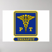 Physiotherapeut Poster (Vorne)