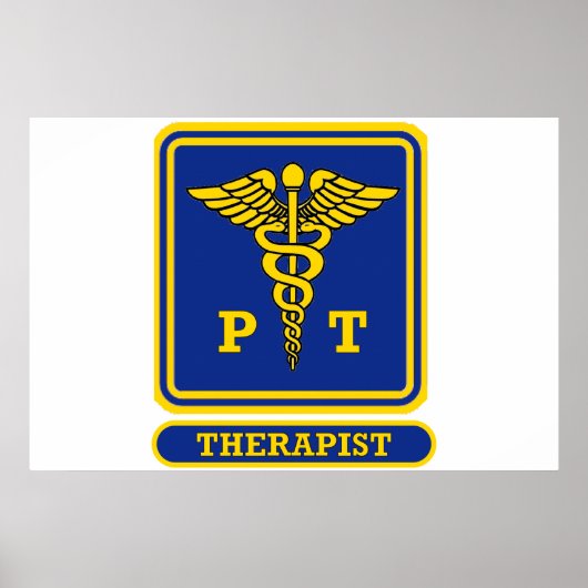 Physiotherapeut Poster (Vorne)