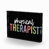 Physiotherapeut PT Graduate Physiotherapie Geschen Fotoblock (Rechts)