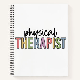 Physiotherapeut PT Graduate Physiotherapie Notizblock