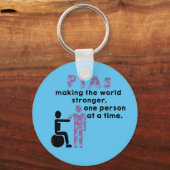 Physiotherapeut Schlüsselanhänger (Vorderseite)