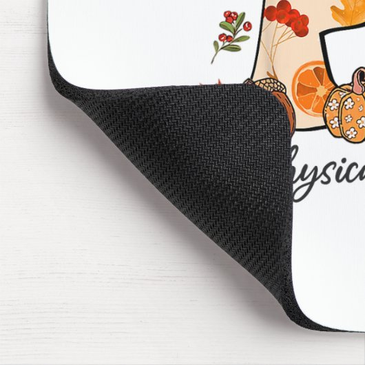 Physiotherapeut Shirt Pt Fall Erntedank Autu Mousepad (Ecke)