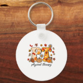 Physiotherapeut Shirt Pt Fall Erntedank Autu Schlüsselanhänger (Vorderseite)