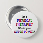 Physiotherapeut Super-Power Button (Vorne & Hinten)