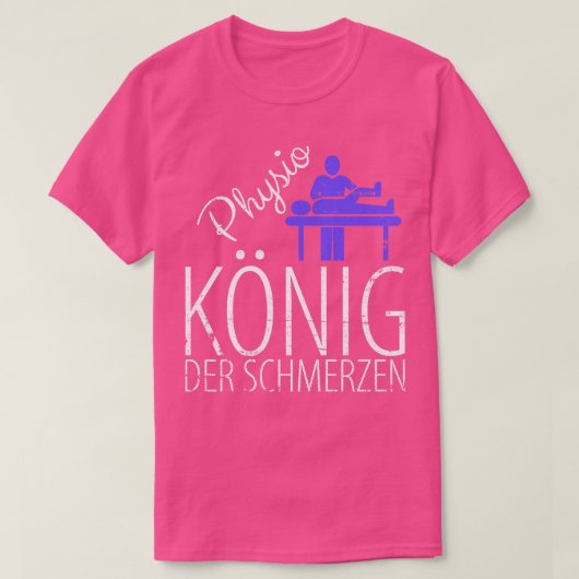 Physiotherapeut T-Shirt (Design vorne)