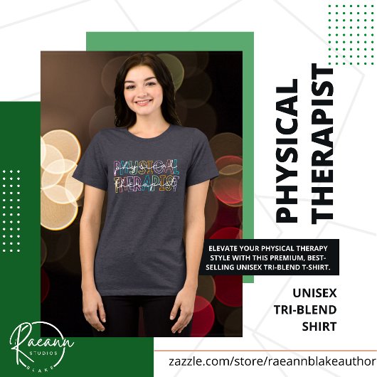 Physiotherapeut Unisex Tri-Blend Shirt