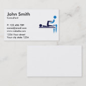 Physiotherapeut Visitenkarte (Vorne/Hinten)