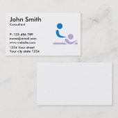 Physiotherapeut Visitenkarte (Vorne/Hinten)