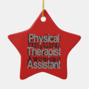 PhysiotherapeutAssistant Extraordinaire Keramik Ornament