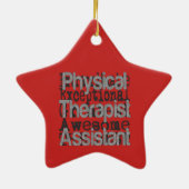 PhysiotherapeutAssistant Extraordinaire Keramik Ornament (Hinten)