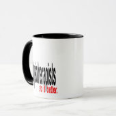 Physiotherapeuten machen es besser Spaß Tasse (Vorderseite Links)