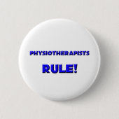 Physiotherapeuten-Regel! Button (Vorderseite)