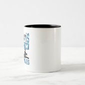 Physiotherapeuten wissen alle richtigen Bewegungen Zweifarbige Tasse (Mittel)