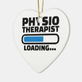 Physiotherapeutenladen Keramik Ornament (Links)