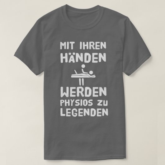 PhysiotherapeutIn 3 T-Shirt (Design vorne)