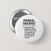 Physiotherapeutische Definition Button (Vorne & Hinten)