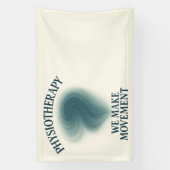 Physiotherapie - Bewegung - Moderne Kunst Banner (Vertikal)