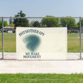 Physiotherapie - Bewegung - Moderne Kunst Banner (InSitu)