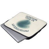 Physiotherapie - Bewegung - Moderne Kunst Laptopschutzhülle (Vorne Knopf)