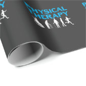 Physiotherapie Evolution Physiotherapie PT Geschenkpapier (Rolleneckpunkt)