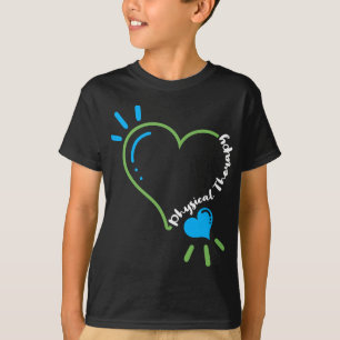 Physiotherapie Herz Physiotherapie PT Rehab Thorn T-Shirt