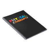 Physiotherapie PT Therapist Physiotherapie Notizblock (Rechte Seite)