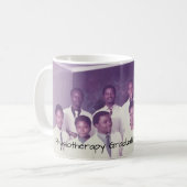 Physiotherapie schloss Class ab (1985) Kaffeetasse (Vorderseite Links)
