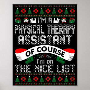 Physiotherapie Sofort Auf Der Weihnachtsliste Poster